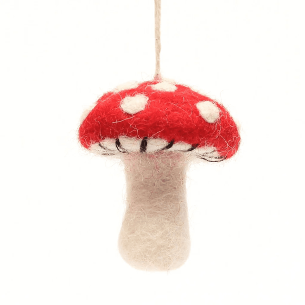 Mini Toadstool - Christmas - poppetje