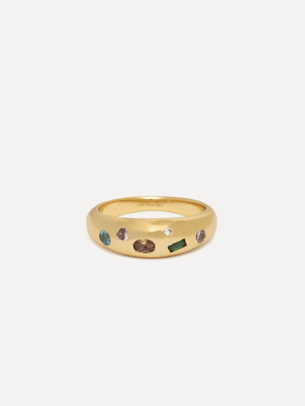 R7 - Claire Pastel Zirkonia Ring Gold