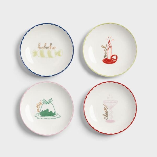 Plate bliss small set of 4