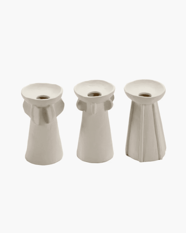 Vase Beige Molly (3 stuks)