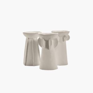 Vase Beige Molly (3 stuks) - Afbeelding 2